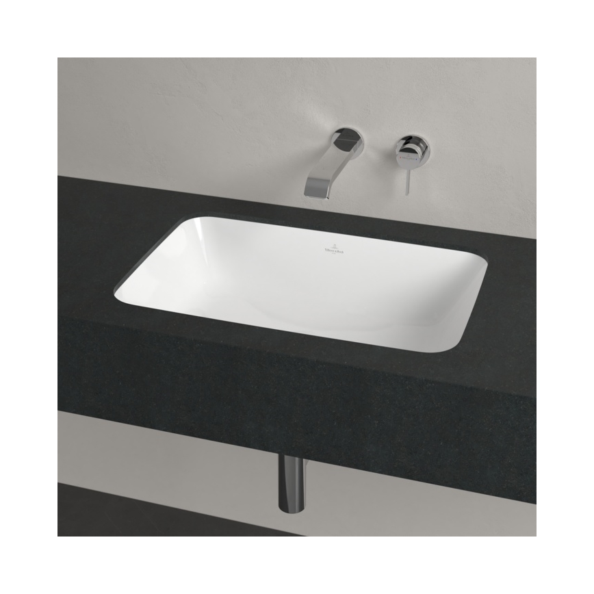 Villeroy & Boch 5A776001 - Einbau-Waschbecken ARCHITECTURA 57x37 Keramik/weiß