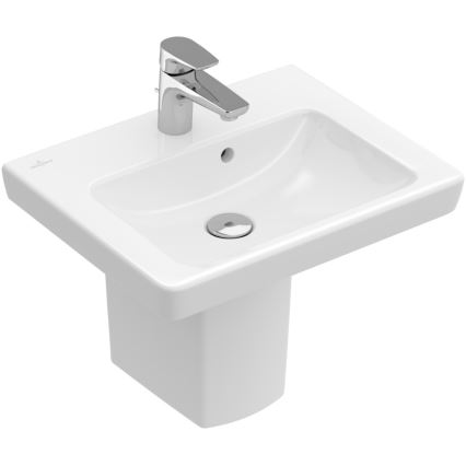 Villeroy & Boch 73155001 - Wandhängendes Waschbecken SUBWAY 2.0 50 x 40 cm Keramik/weiß