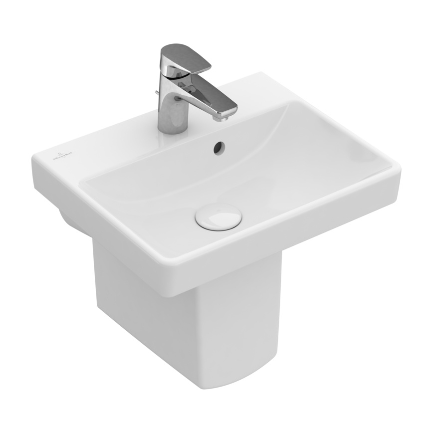 Villeroy & Boch 73584501 - AVENTO Wandwaschbecken 45x37 cm Keramik/weiß