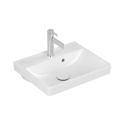 Villeroy & Boch 73584501 - AVENTO Wandwaschbecken 45x37 cm Keramik/weiß