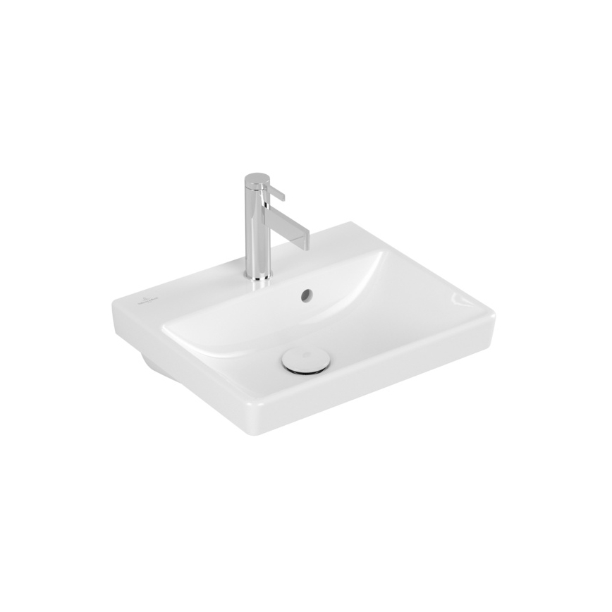 Villeroy & Boch 73584501 - AVENTO Wandwaschbecken 45x37 cm Keramik/weiß