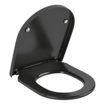 Villeroy & Boch 8M42S1R7 - WC-Sitz SoftClose SUBWAY, schwarz