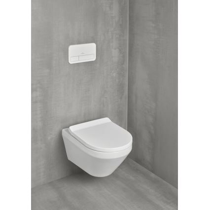 Villeroy & Boch 8M70S101 - Toilettensitz ARCHITECTURA SoftClose, weiß