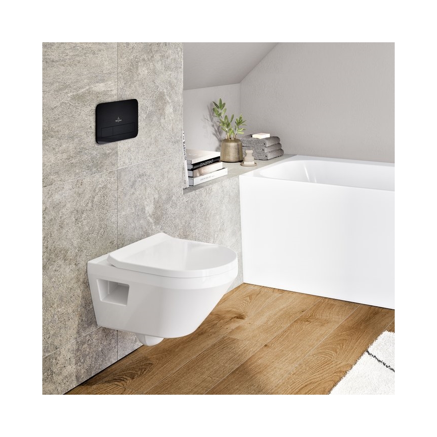 Villeroy & Boch 8M70S101 - Toilettensitz ARCHITECTURA SoftClose, weiß