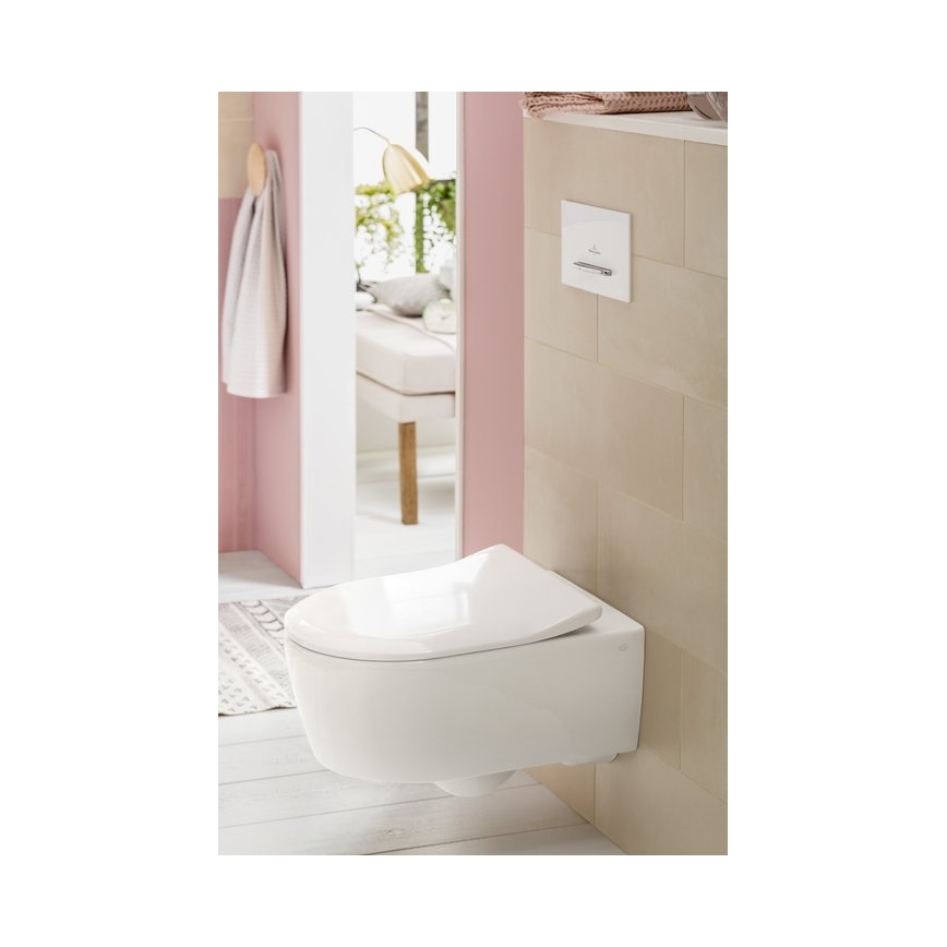 Villeroy & Boch 92216168 - Spültaste VICONNECT weiß/hochglanzchrom