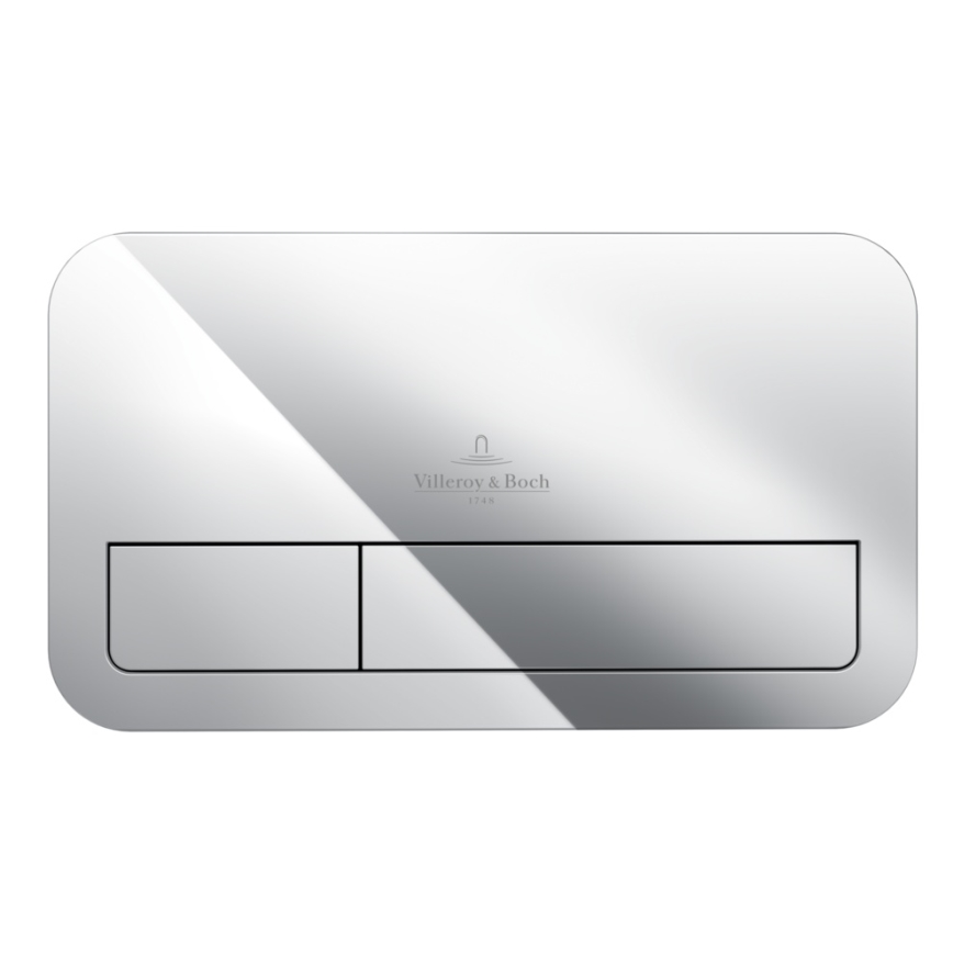 Villeroy & Boch 92249061 - Betätigungsplatte VICONNECT glänzender Chrom