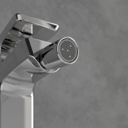 Villeroy & Boch TVB11200100061 - Bidetarmatur + Ablaufgarnitur SUBWAY 3.0 glänzender Chrom