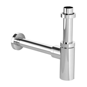 Villeroy & Boch TVC00000400061 - Waschbecken-Siphon, glänzender Chrom