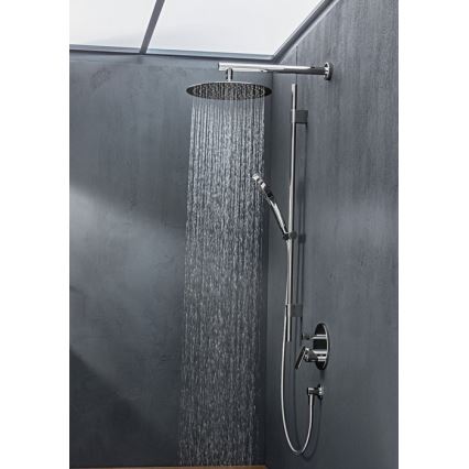 Villeroy & Boch TVC00045351061 - Runder Duscharm, 40 cm, glänzender Chrom