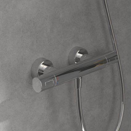 Villeroy & Boch TVS00001700061 - Thermostat-Duscharmatur TAPS&FITINGS, glänzender Chrom