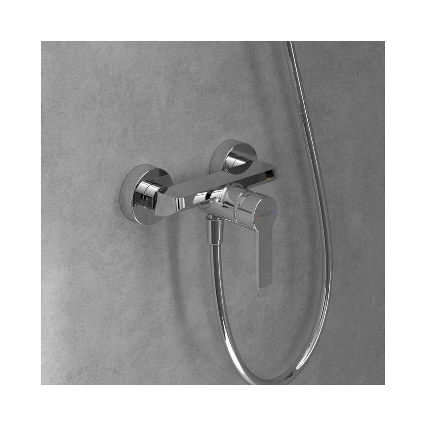 Villeroy & Boch TVS10300100061 - Duscharmatur ARCHITECTURA Hochglanz-Chrom