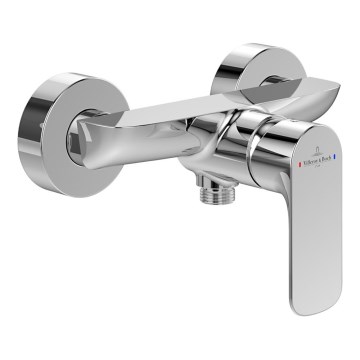 Villeroy & Boch TVS10400100061 - Duscharmatur O.NOVO, hochglänzender Chrom