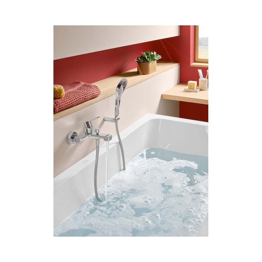 Villeroy & Boch TVT10300200061 - Wannenarmatur ARCHITECTURA glänzender Chrom