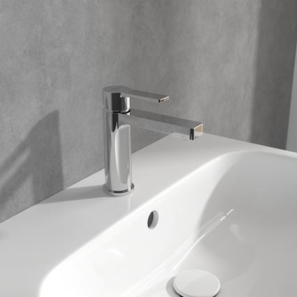 Villeroy & Boch TVW10300400161 - ARCHITECTURA Waschtischarmatur, 16,4 cm, Hochglanzchrom