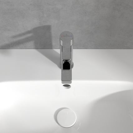 Villeroy & Boch TVW10300400161 - ARCHITECTURA Waschtischarmatur, 16,4 cm, Hochglanzchrom
