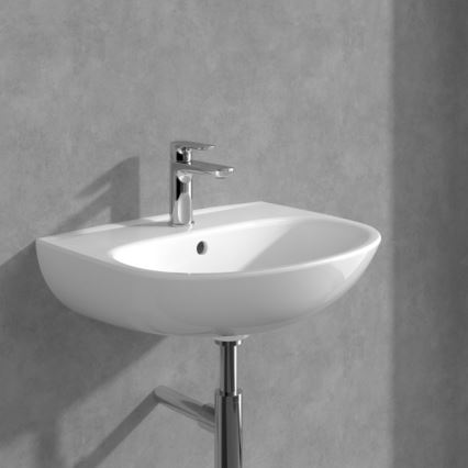 Villeroy & Boch TVW10400300161 - Waschtischarmatur O.NOVO 15,5 cm, Hochglanz-Chrom