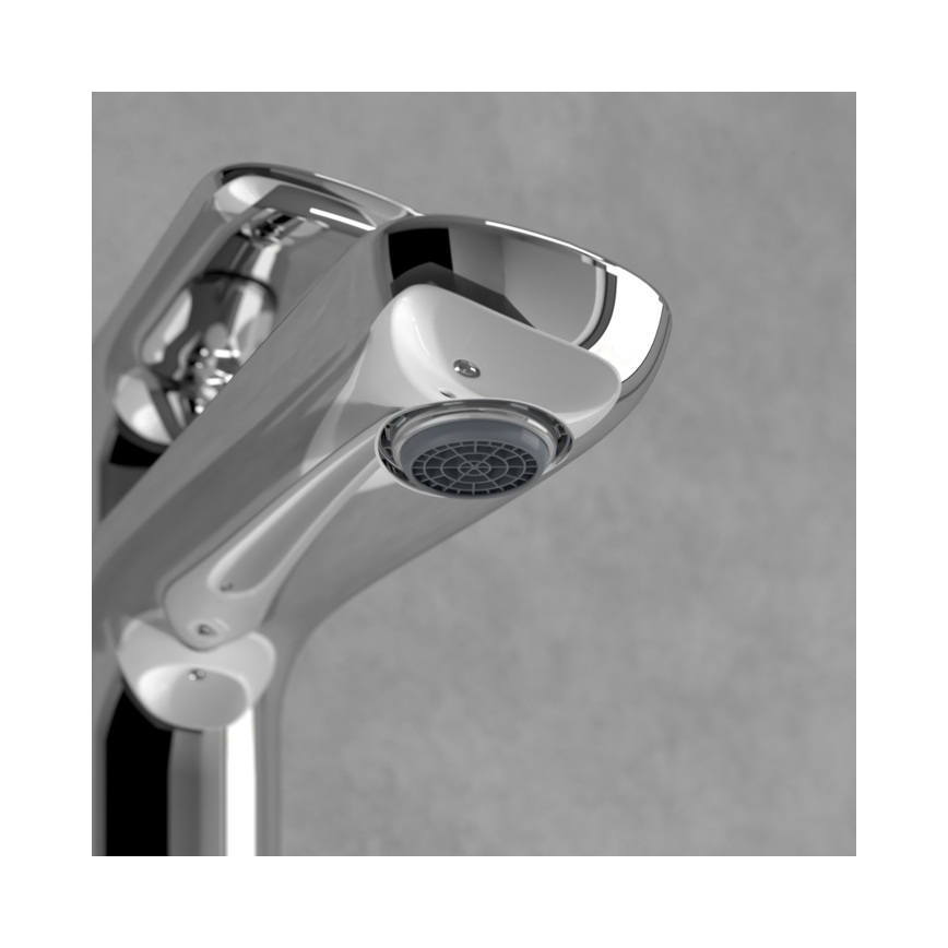 Villeroy & Boch TVW10400300161 - Waschtischarmatur O.NOVO 15,5 cm, Hochglanz-Chrom