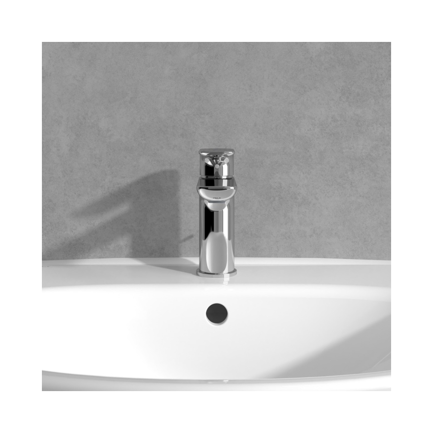 Villeroy & Boch TVW10400400161 - Waschtischarmatur O.NOVO 15,5 cm, glänzender Chrom