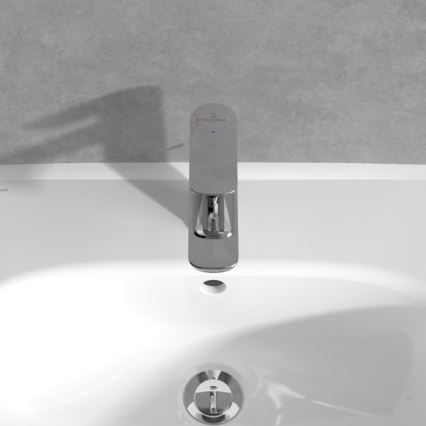 Villeroy & Boch TVW10400400161 - Waschtischarmatur O.NOVO 15,5 cm, glänzender Chrom