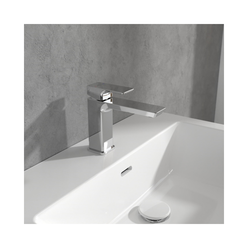 Villeroy & Boch TVW11200300061 - Waschtischarmatur SUBWAY 15,5 cm glänzender Chrom