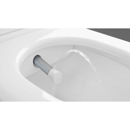Villeroy & Boch V0E100R1 - Wandhängendes Bidet mit VICLEAN SoftClose-Sitz, Keramik/weiß + Fernbedienung