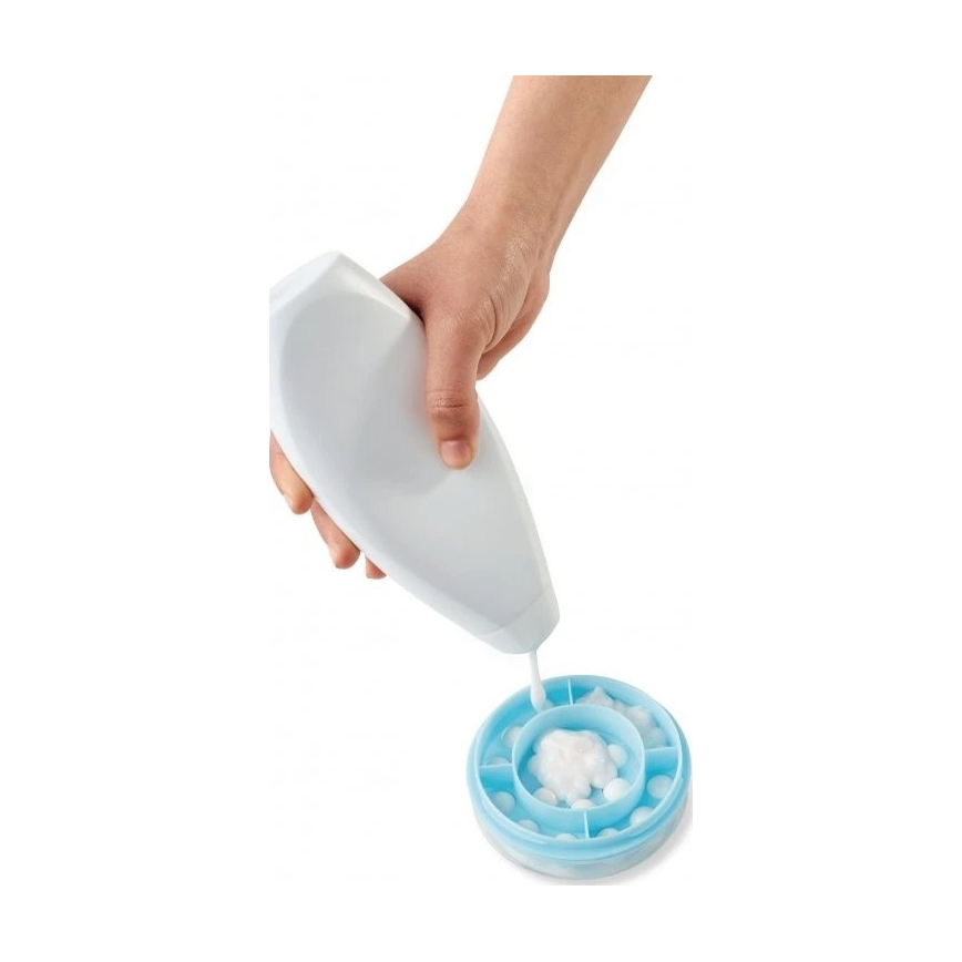 Vitility - Applikator für Duschgel und Körpermilch, weiß/blau