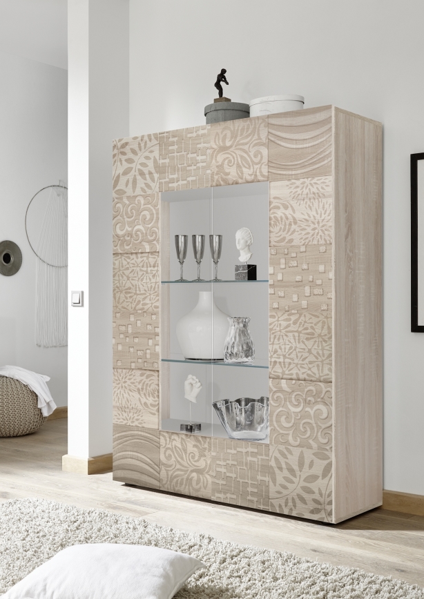 Vitrine ARIA Eiche Sonoma
