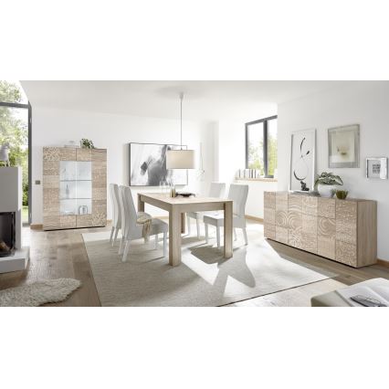 Vitrine ARIA Eiche Sonoma