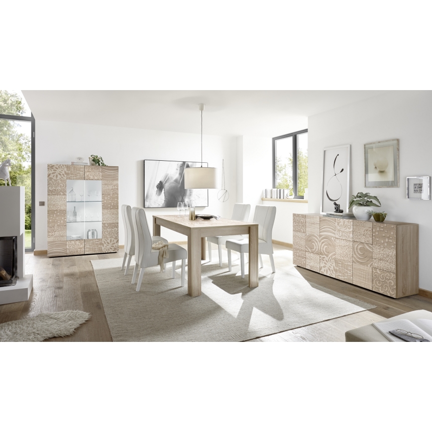 Vitrine ARIA Eiche Sonoma