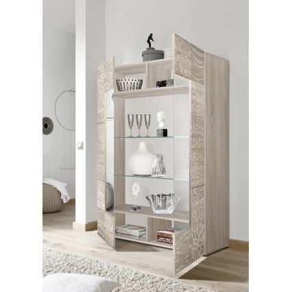 Vitrine ARIA Eiche Sonoma