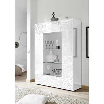 Vitrine ARIA Weiß