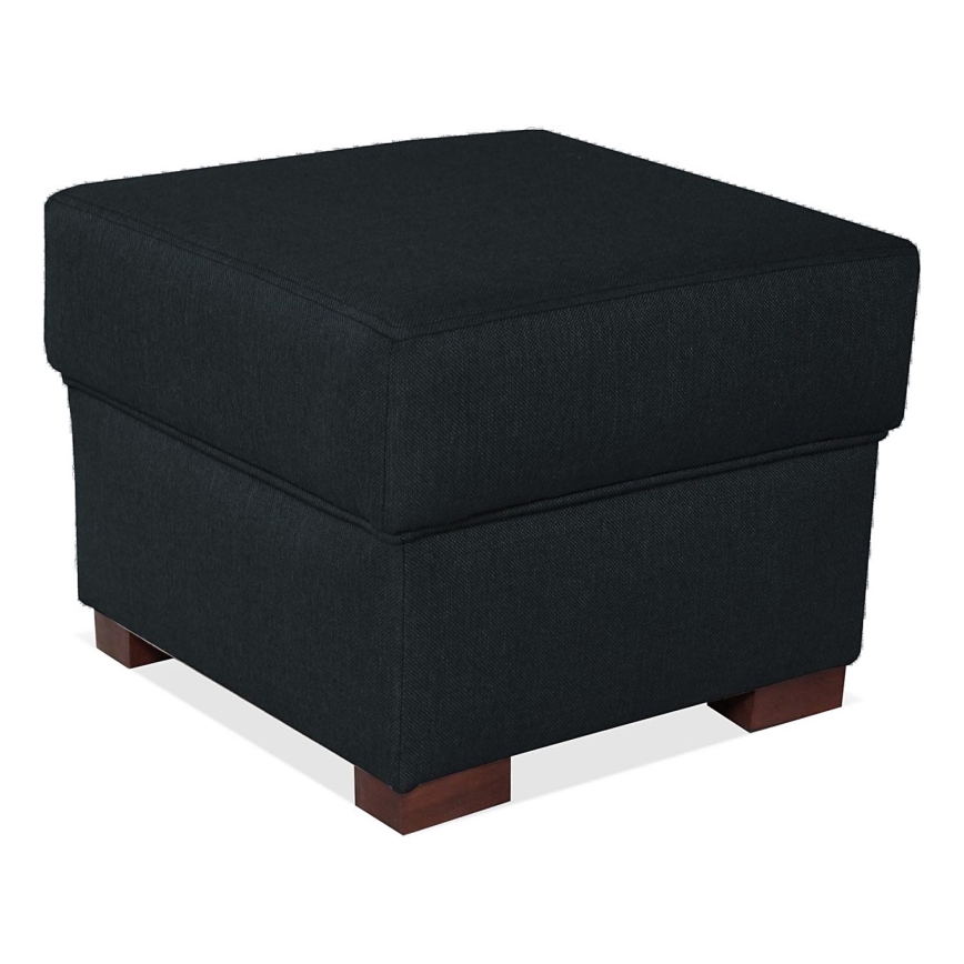 VIVA Hocker 51x51 cm schwarz