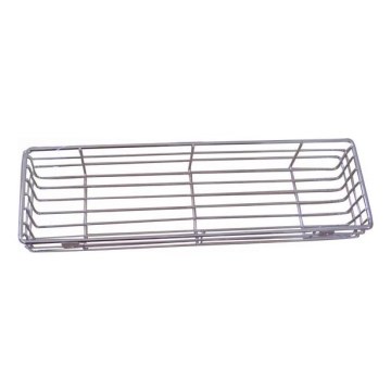 Wandablage für Dusche 12x40 cm glänzendes Chrom