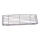 Wandablage für Dusche 12x40 cm glänzendes Chrom