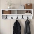 Wandgarderobe RANI 120x37,2 cm Weiß