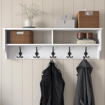 Wandgarderobe RANI 120x37,2 cm Weiß