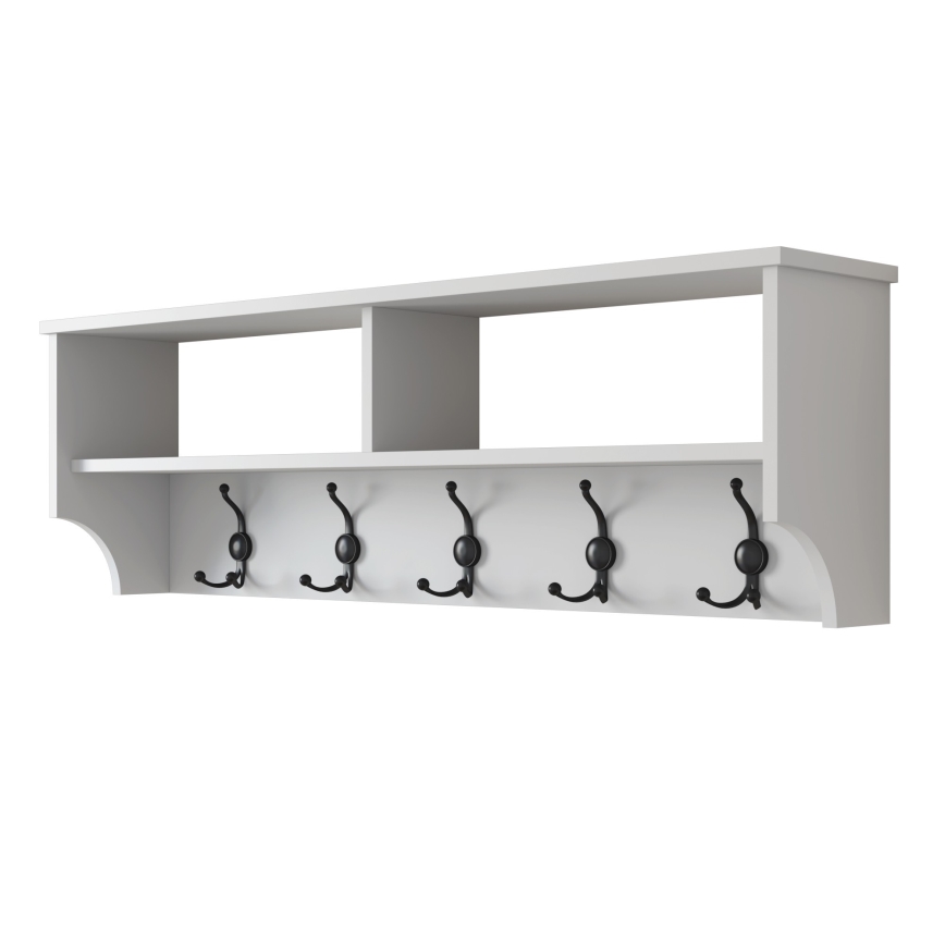 Wandgarderobe RANI 120x37,2 cm Weiß