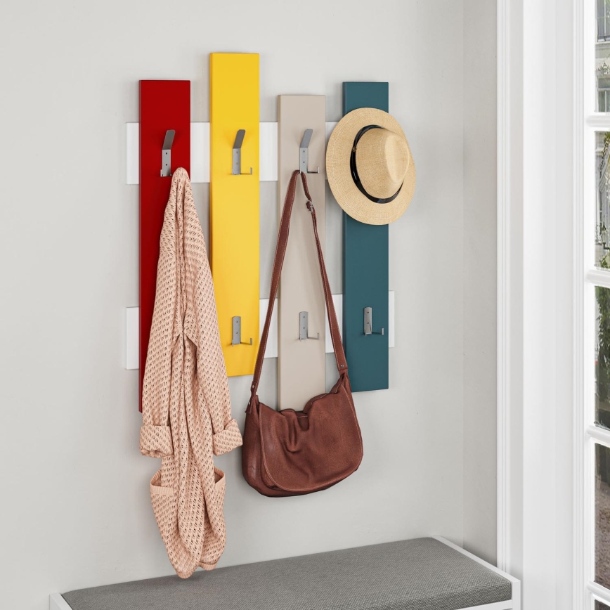 Wandhaken WAVE 79x64 cm multicolor