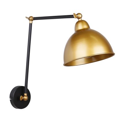 Wandlämpchen TRUCK 1xE27/40W/230V gold/schwarz