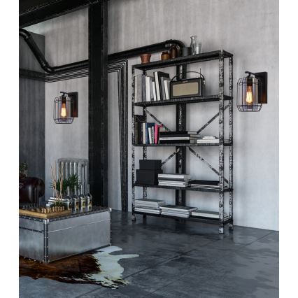 Wandlampe JONERA 1xE27/40W/230V schwarz