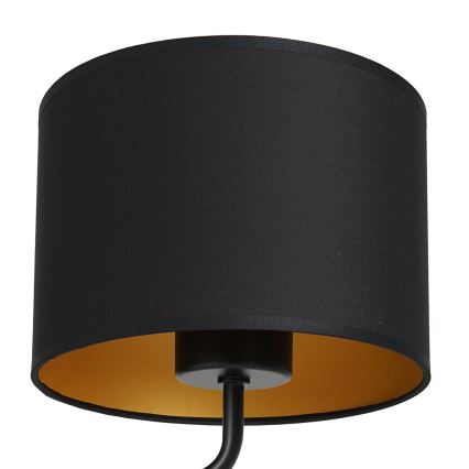 Wandleuchte ARDEN 1xE27/60W/230V schwarz/gold