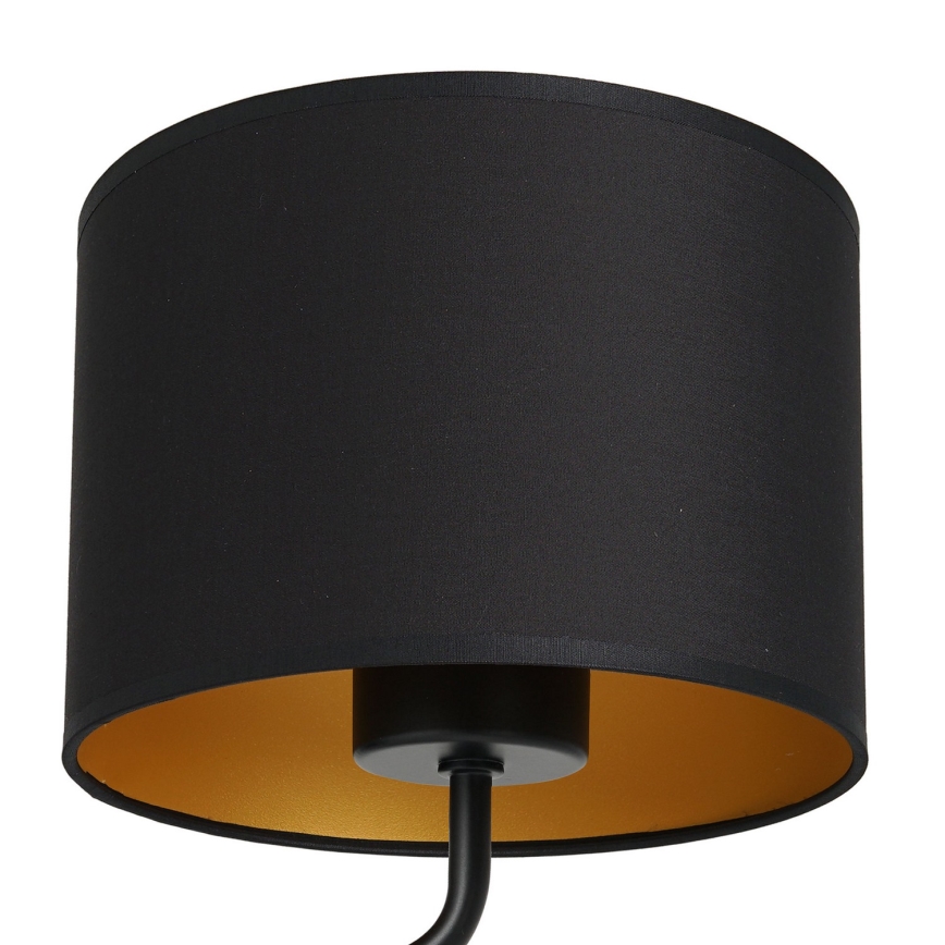 Wandleuchte ARDEN 1xE27/60W/230V schwarz/gold
