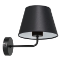 Wandleuchte ARDEN 1xE27/60W/230V schwarz/weiß