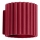 Wandleuchte AURA 1xG9/10W/230V, rot