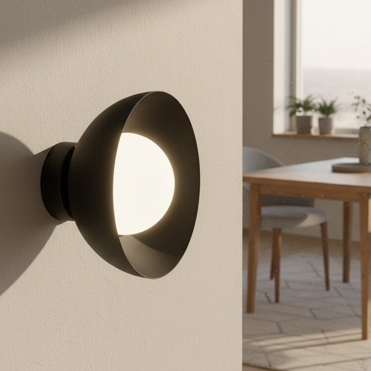 Wandleuchte BIBI 1xG9/8W/230V schwarz