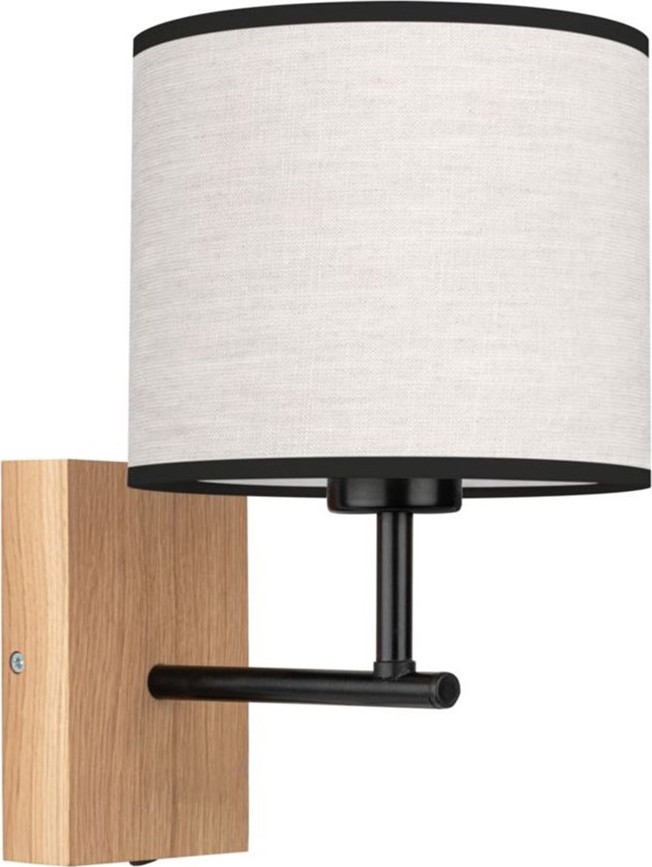 Wandleuchte BOHO 1xE27/25W/230V Eiche
