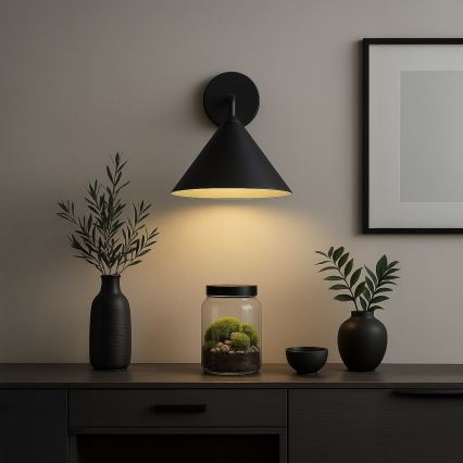 Wandleuchte CAPITAL 1xGX53/15W/230V schwarz