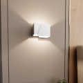 Wandleuchte FROST 1xG9/8W/230V weiß