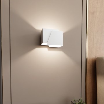 Wandleuchte FROST 1xG9/8W/230V weiß
