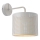 Wandleuchte LOFT SHADE 1xE27/60W/230V weiß/gold